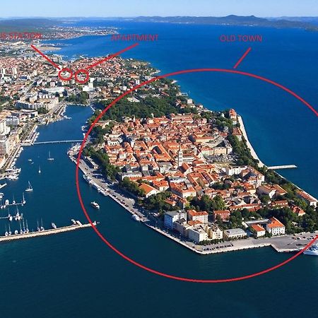 Candy Ap.-Near Center,Bus,Beach+Free Parking Place Zadar Luaran gambar