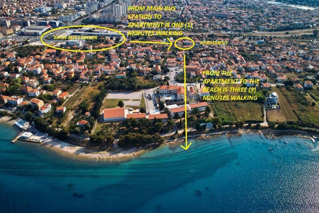 Candy Ap.-Near Center,Bus,Beach+Free Parking Place Zadar Luaran gambar